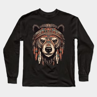 Bear Totem Long Sleeve T-Shirt